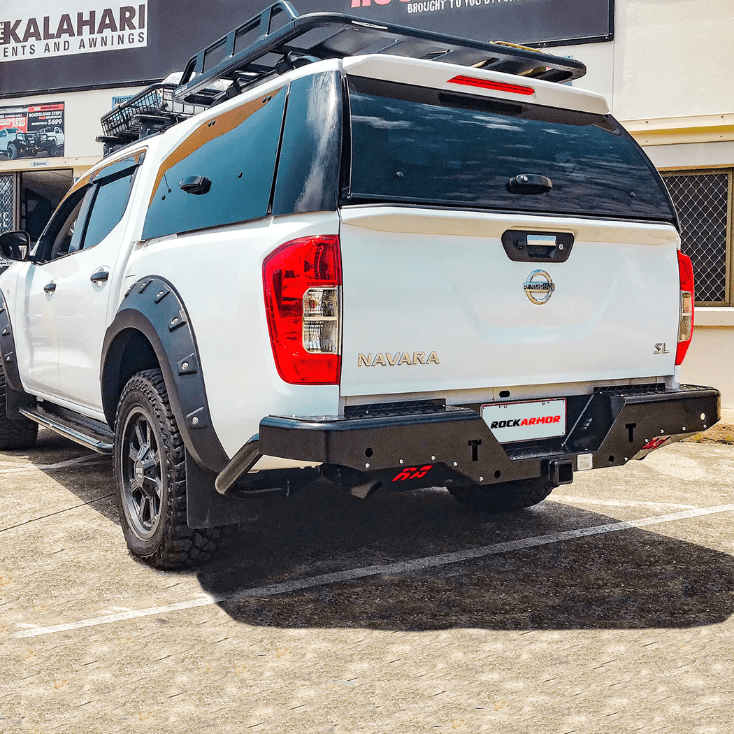 Rockamor Elite Steel Rear Step / Towbar - Nissan Navara Np300 D23 2015-2020