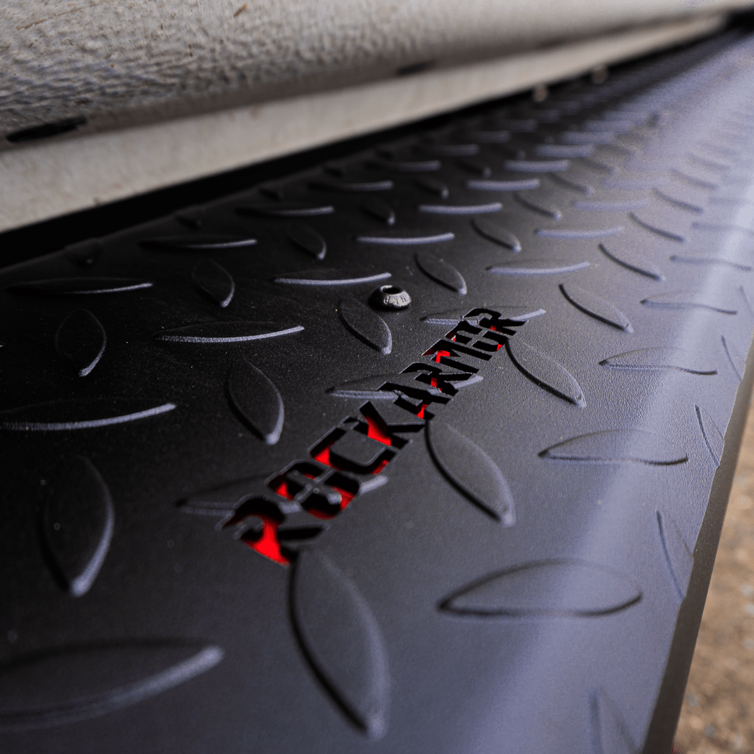 Rockarmor  Steel Rock Sliders Side Steps To Suit Isuzu Dmax 08/20+