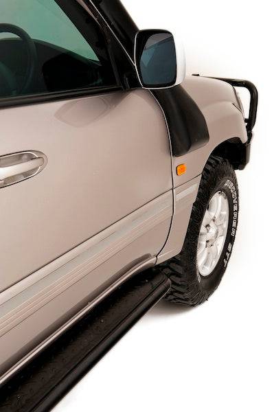 Rockarmor Steel Rockslider Side Steps - Toyota Landcruiser Fj100 Series Ifs 1998-2007