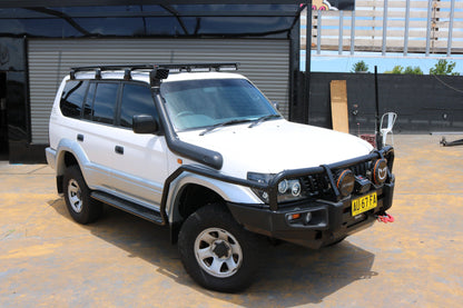 Rockarmor Steel Rockslider Side Steps - Toyota Prado Fj90/95 Series 1995-2003