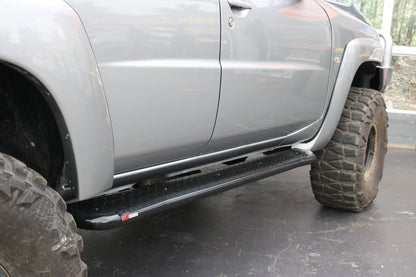 Rockarmor Steel Rockslider Side Steps - Nissan Patrol Y61 Gu1 & Gu4 1998 To Current