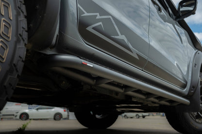 Rockarmor Steel Rockslider Side Steps - Nissan Navara NP300 D23