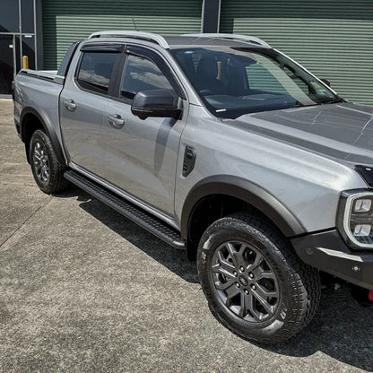 Rockarmor Steel Rockslider Side Steps To Suit Ford Ranger NEXTGEN 22 + - Side Steps