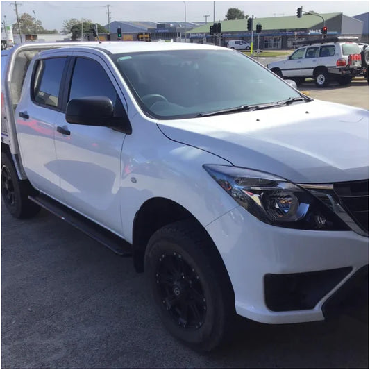 Rockarmor Steel Rockslider Side Steps To Suit Mazda Bt50 Dual Cab/Extra Cab 2012-2020