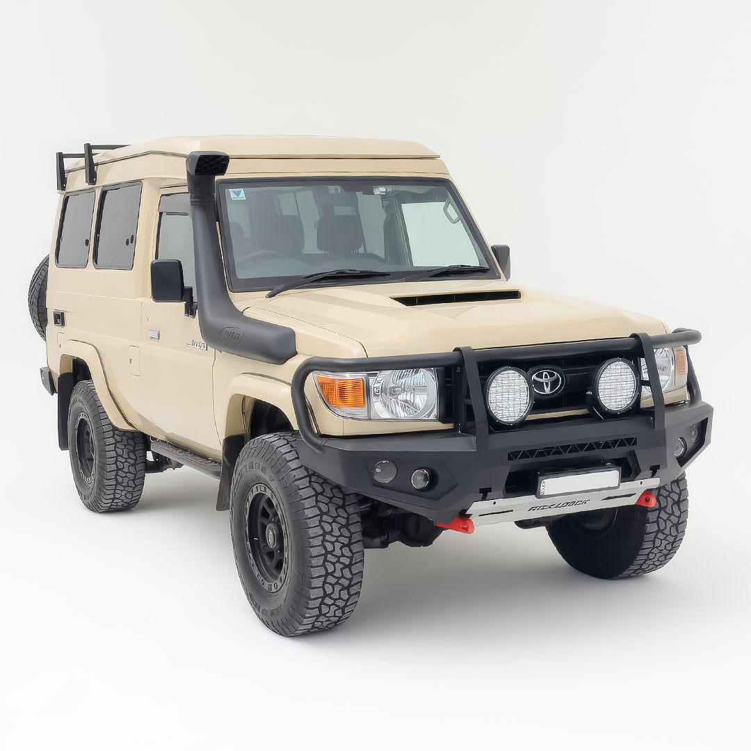 Rockarmor Gt Steel Hoop Bullbar Combo Pack - Toyota Vdj78 Troopy 2007-2023