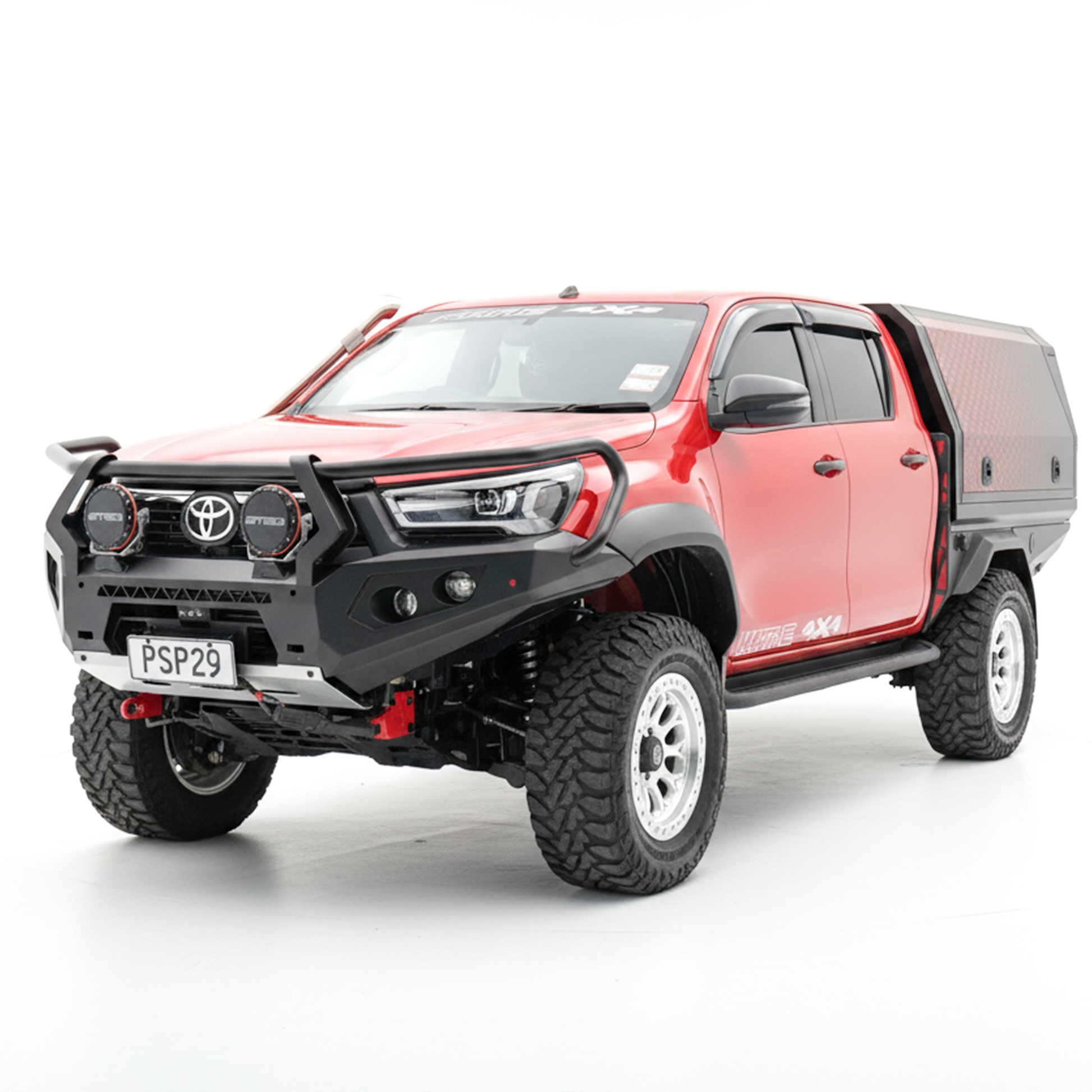 Rockarmor Gt Hoop Bullbar Combo Pack - Toyota Hilux Widebody 2022+